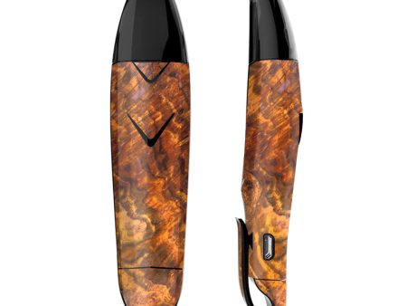 Orange Burnt Burl Wood Aged Suorin Vagon Skin Discount