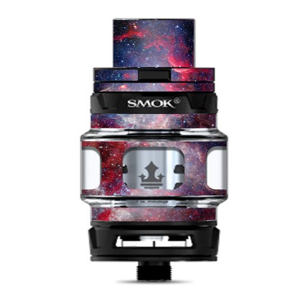 Red Pink Blue Galaxy Cosmic Smok Prince Tank Skin Online Hot Sale