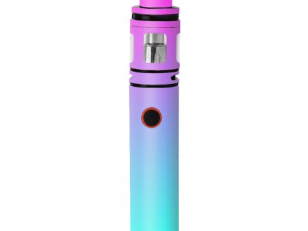 Hombre Pink Purple Teal Gradient Smok Stick V8 Skin on Sale