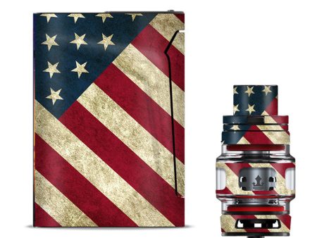 America Flag Pattern Smok V-fin Skin Online Sale