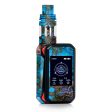 Stab Wood Oil Paint Blue Green Orange Smok Gpriv2 Skin For Discount