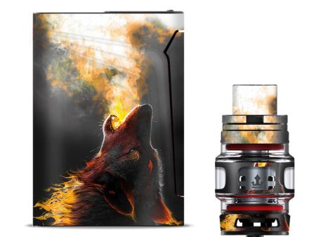 Wolf Howling At Moon Smok V-fin Skin Online Sale