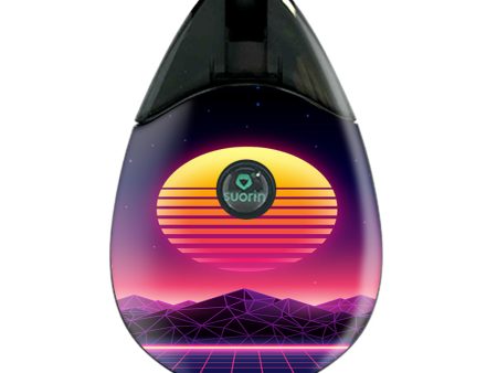 80S Techno Sunset Suorin Drop Skin For Cheap