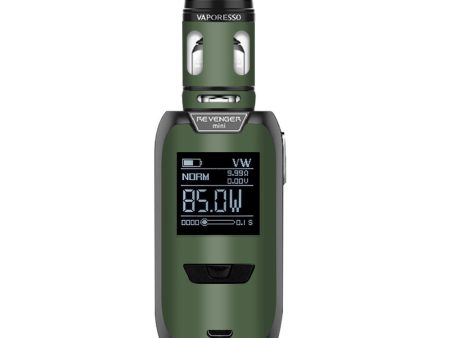 Solid Olive Green Vaporesso Revenger Mini 85w Skin For Discount