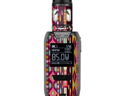 Tribal Aztec  Vaporesso Revenger Mini 85w Skin Discount