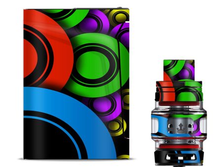 Awesome Circles Trippy Smok V-fin Skin Fashion