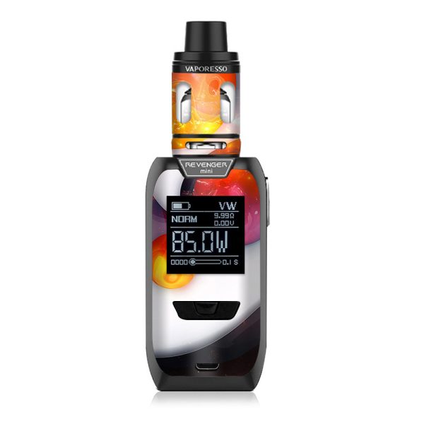 Amazing Orange Bubbles Vaporesso Revenger Mini 85w Skin Online Sale