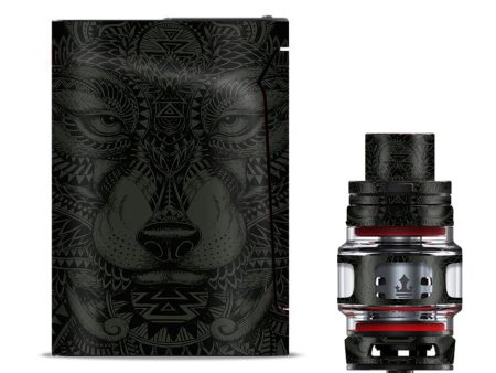 Aztec Lion Wolf Design Smok V-fin Skin For Cheap