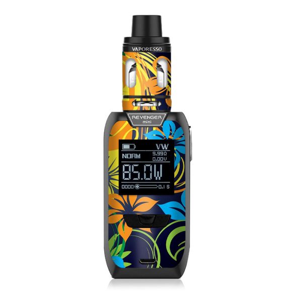 Tropical Flowers Vaporesso Revenger Mini 85w Skin For Sale