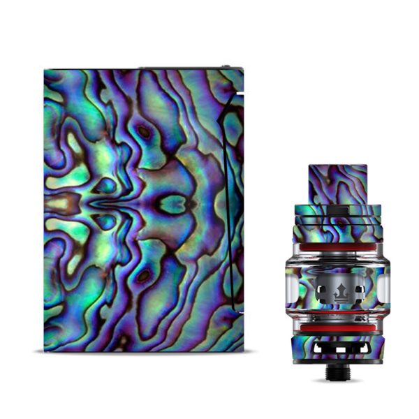 Abalone Sea Shell Green Blue Purple Smok V-fin Skin Online