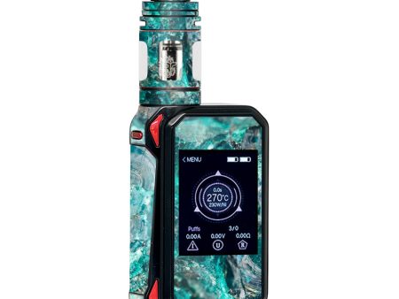 Chrysocolla Hydrated Copper Glass Teal Blue Smok Gpriv2 Skin Online Sale