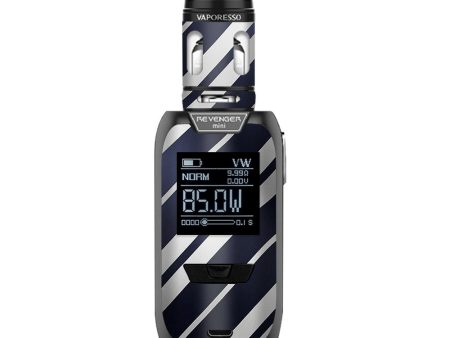 Black White Stripes Vaporesso Revenger Mini 85w Skin For Sale