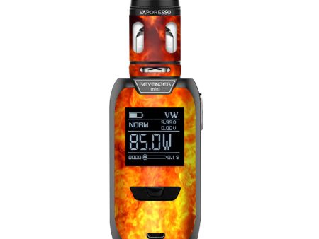 True Fire Flames Vaporesso Revenger Mini 85w Skin For Sale