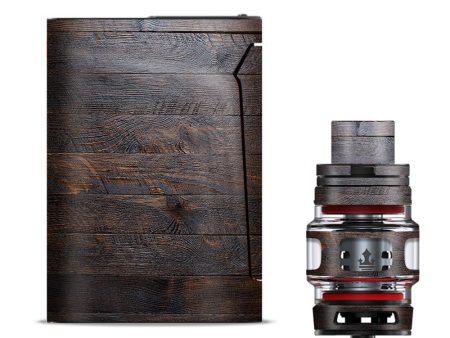 Wooden Wall Pattern Smok V-fin Skin Supply