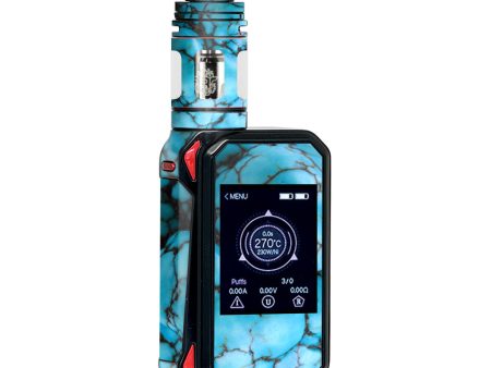 Blue Turquoise Stone Gem Rock Smok Gpriv2 Skin Supply