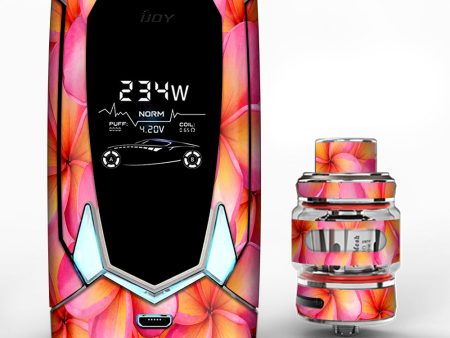 Plumerias Pink Flowers iJoy Avenger 270 Skin For Sale