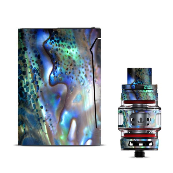 Abalone Pearl Sea Shell Green Blue Smok V-fin Skin on Sale