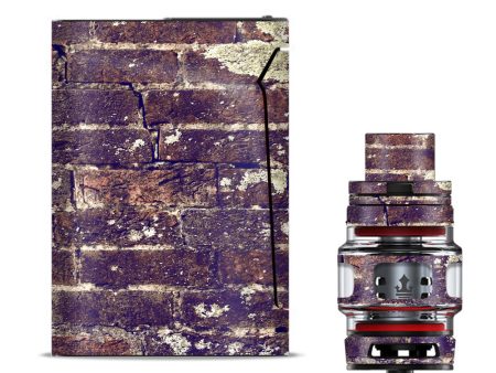 Aged Used Rough Dirty Brick Wall Panel Smok V-fin Skin Online