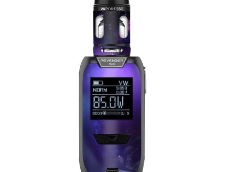 Space Gasses Purple Cloud Vaporesso Revenger Mini 85w Skin For Cheap