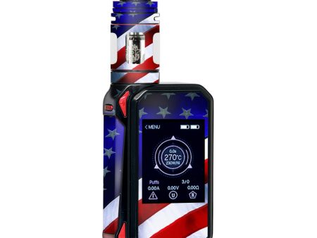 American Flag Waving Usa Pride Proud Smok Gpriv2 Skin Discount