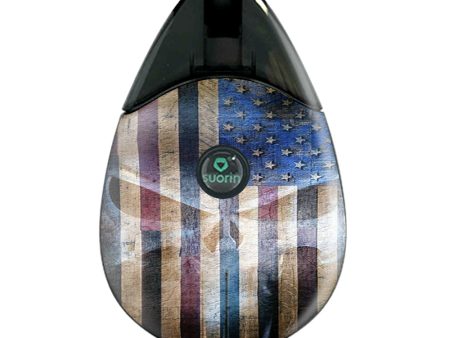 American Flag Ghost Punish Grunge Suorin Drop Skin Online Sale