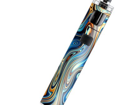 Blue Orange Psychadelic Oil Slick Aspire PockeX Skin Online