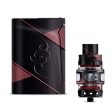 Black Red Leather Hindu Om Like Symbol Smok V-fin Skin Online now