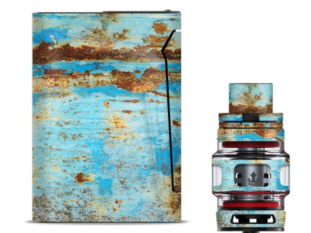 Baby Blue Truck Rust Smok V-fin Skin on Sale